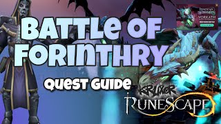 Battle of Forinthry  Quest Guide  Unlock Zemouregal amp Vorkath  Runescape 3 [upl. by Nahaj]