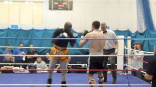 John Farrelly v Nigel Thomas title defence 160313 [upl. by Blatt]