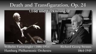 R Strauss Death and Transfiguration Furtwängler amp HamburgPO 1947 R シュトラウス「死と変容」フルトヴェングラー [upl. by Sabian]