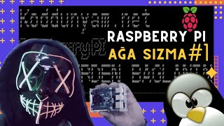 Raspberry Pi ile Ağa Sızma  Raspberry Pi Kurulum  Headless Bölüm 1 [upl. by Ahsiner]