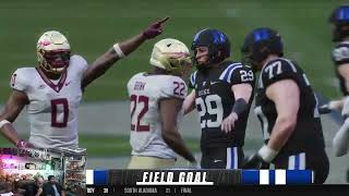 Duke Welcomes Florida State To Wallace Wade Stadium amp The Dog Faced Gremlin Commits Couch Wars Ep 4 [upl. by Laenej2]