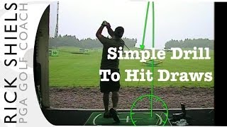 Simple Drill To Hit Draws With Irons [upl. by Thecla]