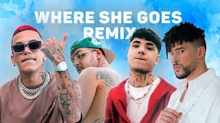 Geolier X Bad Bunny X Sfera Ebbasta X Shiva  WHERE SHE GOES RMX [upl. by Alix337]