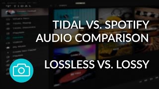 Tidal vs Spotify  Audio File Comparison [upl. by Idak8]