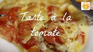 Tarte à la tomate [upl. by Etnoid]