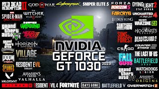 GeForce GT 1030 in 2023  Test in 60 Games [upl. by Jamieson14]