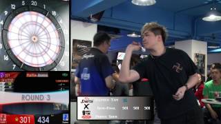 JDarts x 9Dartshk 501 九鏢挑戰賽 SemiFinal（Stephen Tam Vs Prince Shek） [upl. by Otilesoj825]