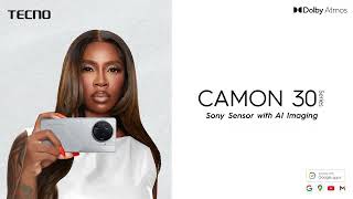 TECNO CAMON 30  Sony Sensor with AI Imaging [upl. by Yonah]