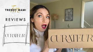 Curateur Unboxing ❄️🧣 Whats Inside CURATEUR WINTER 2021 Subscription Box 📦 🤯 [upl. by Ynomrah361]