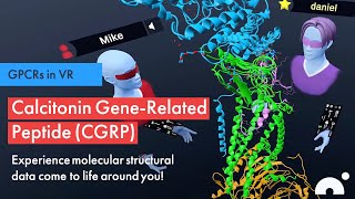 GPCRs in VR Calcitonin GeneRelated Peptide CGRP [upl. by Eerot]