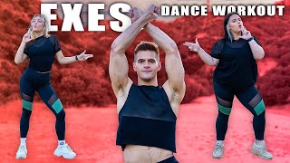 Tate McRae  Exes  Follow Along Dance Workout [upl. by Airamas449]