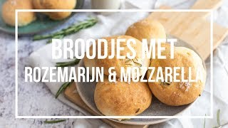 Rozemarijn amp mozzarellabroodjes  OhMyFoodness [upl. by Mailiw964]