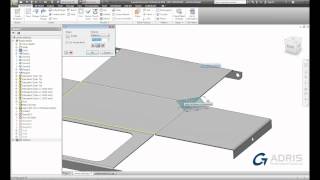 Inventor Training Tips  How to Unfold amp Refold Sheet Metal [upl. by Terris]