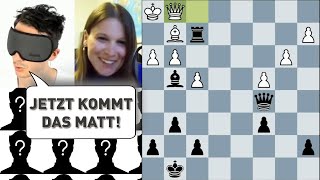 GM Huschenbeth spielt BLIND  Lets play Schach mit Annas Schachkanal [upl. by Harneen]