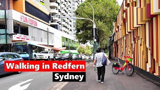 Walking in Redfern Sydney Australia  Redfern to Surry Hills Walking Tour [upl. by Iives]