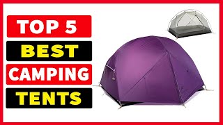 Top 5 Best Outdoor Camping Tents In 2024 [upl. by Sirronal216]