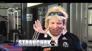 Strauchanie v James Brayshaw  Channel Ten AFL [upl. by Sayer379]