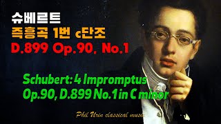 슈베르트 즉흥곡 1번 D899 Op90 No1  Schubert 4 Impromptus Op90 D899 No1 in C minor  2회 연속 연주 [upl. by Clementine]