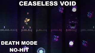 Ceaseless Void Nohit Death Mode  Terraria Calamity Mod [upl. by Letniuq58]