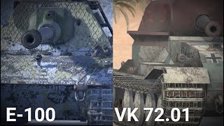 ЧТО ТЕПЕРЬ ЛУЧШЕ VK 7201 ИЛИ E100 В ОБНОВЛЕНИИ 103  TANKS BLITZ [upl. by Prentiss]