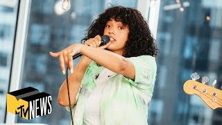 Mahalia Performs What You Did Simmer amp More  EXCLUSIVE Interview About New Album  MTV News [upl. by Ysteb]