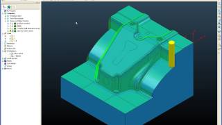 Steep and Shallow Machining  PowerMILL 2010 [upl. by Artsa]