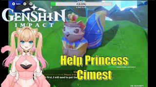 Help Princess Cimest overcome her trials Milameowz  Genshin Impact [upl. by Nydroj776]