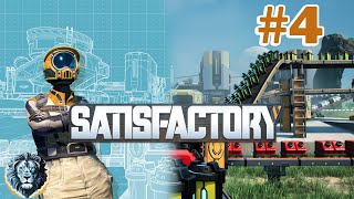 Satisfactory  Early Access  Gameplay 4  No Commentary [upl. by Ettegdirb]