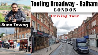 Tooting Broadway to Balham  South LONDON ENGLAND [upl. by Jecon776]