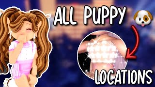 HOW TO COMPLETE THE PUPPY QUEST Roblox Royale High New Years update 2021 2022 [upl. by Erapsag]