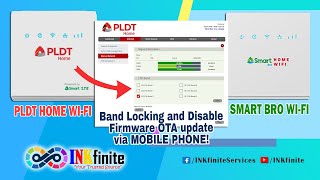 PLDT WiFi R051 and Smart Bro R051 Band Locking and Disable Firmware OTA via Phone 2024  INKfinite [upl. by Vinita]