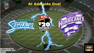 Omer amp Brooks Crush Strikers to Win by 9 Wickets  Adelaide Strikers vs Hobart Hurricanes  BBL13 [upl. by Moriarty]