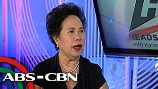 TV Patrol Miriam si Duterte ang pinakamapanganib na kandidato [upl. by Enra]