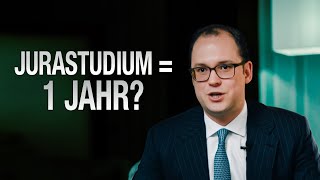 Jurastudium in einem Jahr  Wie geht das  mit Dr Dr Fabian Teichmann [upl. by Eugene]