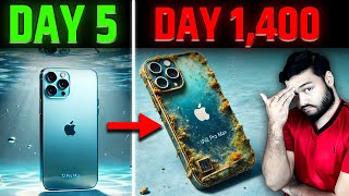 Can Your Mobile SURVIVE 4 Years Under Water 😮 Water Hypothesis amp Many Facts  FactTechz [upl. by Ezirtaeb]