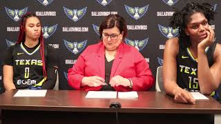 DALLAS WINGS POST GAME PRESS CONFERENCE 091324 wnba dallaswings [upl. by Winn66]