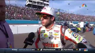 Denny Hamlin amp Chase Elliott feud at Phoenix [upl. by Barbi]