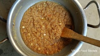 Besan ka Halwa ❤ Grandmas Style ❤ Village Style ❤ Village Food Secrets [upl. by Moonier468]