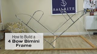 How to Build a 4 Bow Bimini Frame [upl. by Bette-Ann]