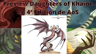 Preview Daughters of Khaine en 4ª Edición de AoS [upl. by Anohr]