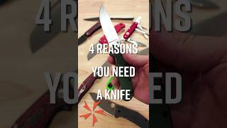 4 Reasons You NEED a KNIFE [upl. by Suoivatco307]