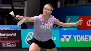 Mia Blichfeldt Vs Clara Azurmendi  Badminton European Team Championships 2024 WS Finals Live Update [upl. by Legge346]