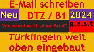 DTZ B1  Brief schreiben  Türklingeln weit oben eingebaut [upl. by Esiuqram952]