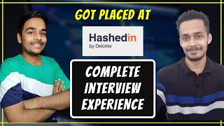 🔴 HASHEDIN by DELOITTE  👨🏻‍💻 Interview Experience  Coding Journey 🔥 [upl. by Arreip]