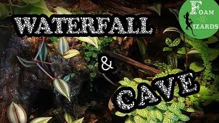 DIY vivarium waterfall  cave [upl. by Diraj]