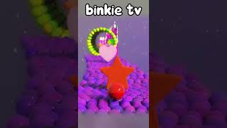 Bowling Ball Journey  Kinetic Sand Shapes Binkie TV [upl. by Craner]