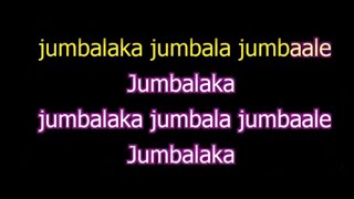 Jumbalaka jumbalaka karaoke with lyrics HQ Karaoke  Jumbalakka Karaoke Song  En Swaasa Kaatre [upl. by Hanikehs]