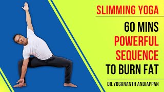 Slimming Yoga  Yoga for weight loss Andiappan Yoga Therapy Series with Dr Yogananth Andiappan [upl. by Ahsatsan]