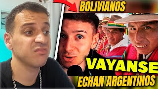 BOLIVIANOS ECHAN A ARGENTINOS de BOLIVIA [upl. by Sixela]