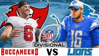 Live Tampa Bay Buccaneers vs Detroit Lions NFC Divisional Round [upl. by Begga896]